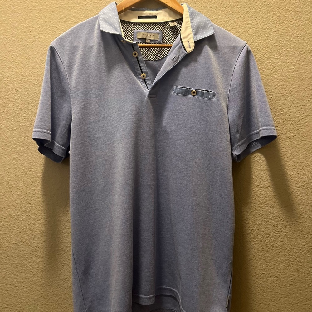 Ted Baker London Blue Casual Button Down Shirt